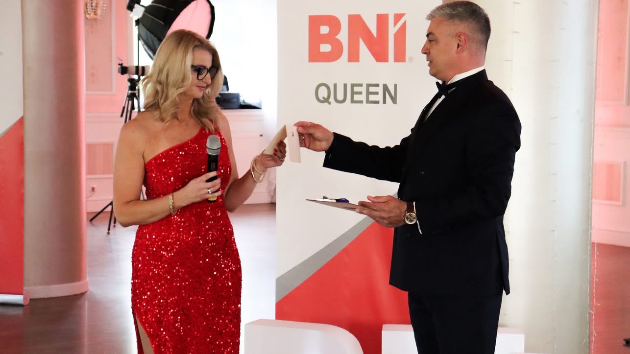 Anna Wiercigroch podczas wydarzenia BNI Queen
